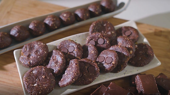 Healthy "Brownie" Cookies Balls